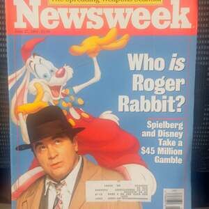 Newsweek June 27, 1988 (WHO IS ROGER RABBIT? SPIELBERG AND DISNEY TAKE A MILLION
